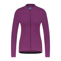 Велоджерси женское Shimano Apice long sleeves утепленная violet