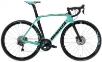 Велосипед 28" Bianchi Oltre XR.3 CV Ultegra DI2 Disc Celeste