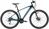 Велосипед 29" Leon TN-80 AM HDD (2022) синий с черным