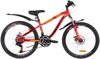Велосипед 24" Discovery FLINT AM DD 2019 красно-оранжевый