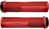 Грипсы Peaty's Monarch Grip Mushroom Thin 30>32mm Trail Comfort Red