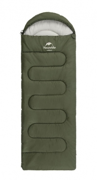 Спальный мешок Naturehike Y150L NH21MSD08 (11°C) 190 см (правый), dark green