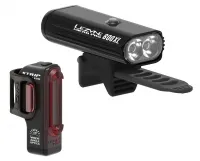 Комплект світла Lezyne Micro PRO 800XL / Strip чорний