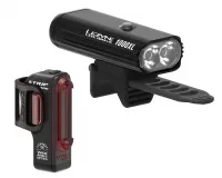 Комплект світла Lezyne Lite Drive 1000XL / Strip PRO чорний