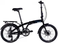 Велосипед 20" Dorozhnik ONYX DD CS (2025) черный