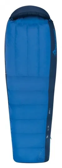 Спальный мешок Sea to Summit Trek TKI (5/-1°C) 198 см, bright blue/denim левый