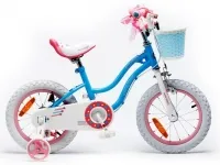 Велосипед 16" RoyalBaby STAR GIRL синій
