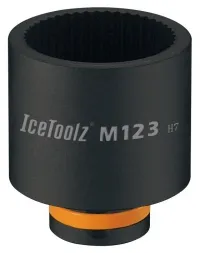Головка ICE TOOLZ M123 для закручування гайки рульової колонки 43mm