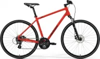 Велосипед 28" Merida CROSSWAY 10 (2025) matt race red