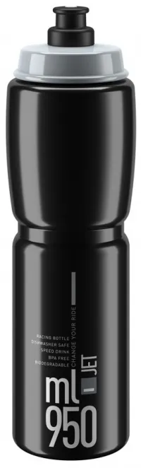 Фляга ELITE Jet, 950ml, black