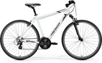 Велосипед 28" Merida Crossway 15-V (2020) glossy white (black / grey)