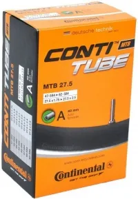 Камера 27.5" Continental MTB Tube A40 (47-584->62-584) (240g)