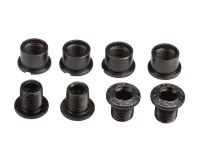 Гвинти (бонки) зірки шатунів Race Face M8x8.5 (4 болта + 4 гайки) steel