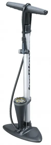 Насос напольный Topeak JoeBlow Max HP floor pump, 160psi/11bar, TwinHead, silver