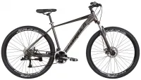 Велосипед 29" Formula ZEPHYR 3.0 AM DD (2022) темно-срібний з чорним (м)