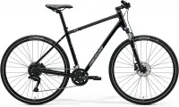 Велосипед 28" Merida CROSSWAY 100 (2025) glossy black