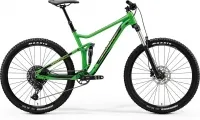 Велосипед 27.5" Merida ONE-TWENTY 400 (2020) glossy green (black)