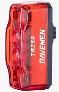 Задній ліхтар Ravemen TR250, 250 lm, 800 mAh, з датчиком руху