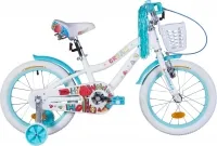 Велосипед 16" Formula CREAM (2020) бело-аквамариновый