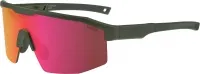 Очки R2 GAIN (HD black/red full revo) khaki, metalic matt