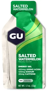 Гель энергетический GU Energy Salted Watermelon, 32 г (20 мг кофеина)