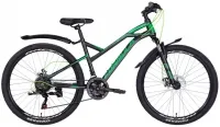 Велосипед 26" Formula DRIFT AM DD (2022) черно-зеленый матовый