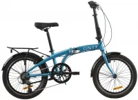 Велосипед 20" Dorozhnik ONYX (2020) синій