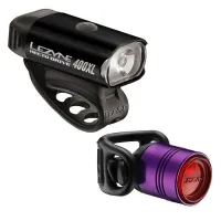 Комплект світла Lezyne Hecto Drive 400XL / Femto Drive фіолетовий