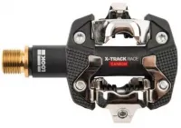Педаль Look X-TRACK RACE CARBON TI карбон, ось chromoly 9/16", черная