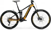 Велосипед 29-27.5"+ Merida eONE-FORTY 400 (2021) black/orange