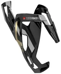 Флягодержатель ELITE Custom Race Plus, black/gold