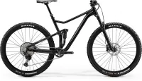 Велосипед 29" Merida ONE-TWENTY 700 (2020) metallic black(matt silver)