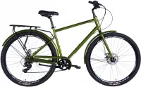 Велосипед 28" Dorozhnik COMFORT MALE DD FR (2025) болотно-зелений