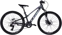 Велосипед 24" Leon Junior DD CS (2025) чорний