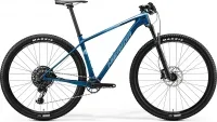 Велосипед 29" Merida BIG.NINE 6000 (2020) matt ocean blue (glossy silver-blue)
