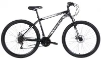 Велосипед 29" Discovery RIDER AM DD (2021) черно-белый (м)