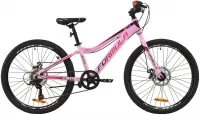 Велосипед 24" Formula ACID 1.0 DD розово-красно-фиолетовый (2020)