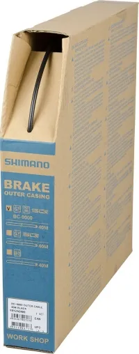 Рубашка (боуден) для тормоза Shimano BC-9000, черная (40 метров)