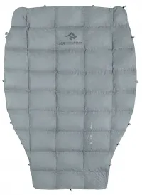 Спальник мішок-квілт Sea to Summit Cinder CdII Quilt ( 2/-4°C.) 198 см, pale grey