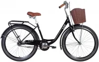 Велосипед 26" Dorozhnik LUX (2021) черный