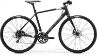 Велосипед 28" Merida SPEEDER 200 (2021) matt black(dark silver)