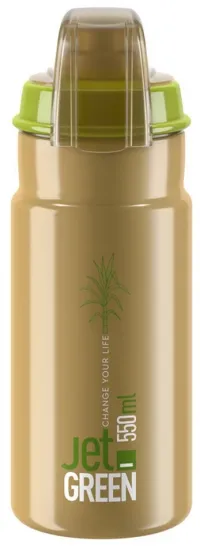 Фляга ELITE Jet Green Plus, 550ml, brown