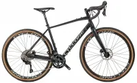 Велосипед 28" Cyclone GSX (2022) чорний матовий