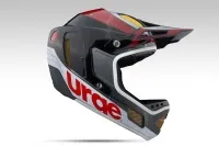 Шлем Urge Down-O-Matic, М (57-58 см), черно-красно-белый