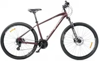 Велосипед 29" SPIRIT ECHO 9.2 burgundy brown