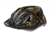 Шлем детский Green Cycle Fast Five размер 50-56см черно-золотистый