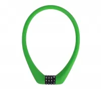 Кодовый замок Green Cycle GCL-SC1 в силиконовой обойме с тросом 12х50см зеленый
