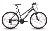 Велосипед PRIDE STELLA 2015 черно-розовый матовый