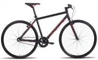 Велосипед PRIDE BULLET 2015 черно-красный матовый