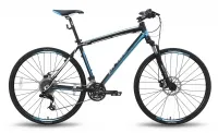 Велосипед PRIDE CROSS 2.0 2015 черно-синий матовый